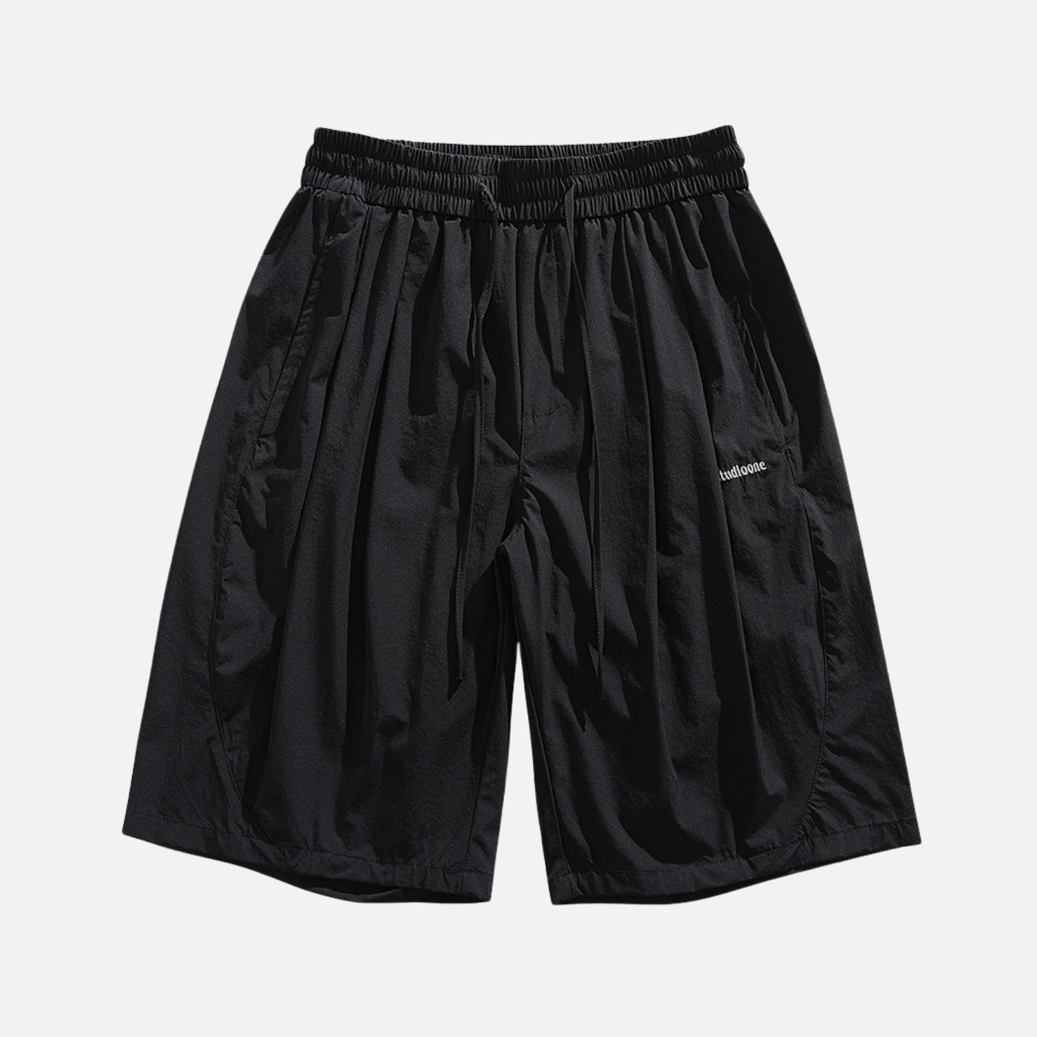 Deconstructed Embroidered Cargo Shorts