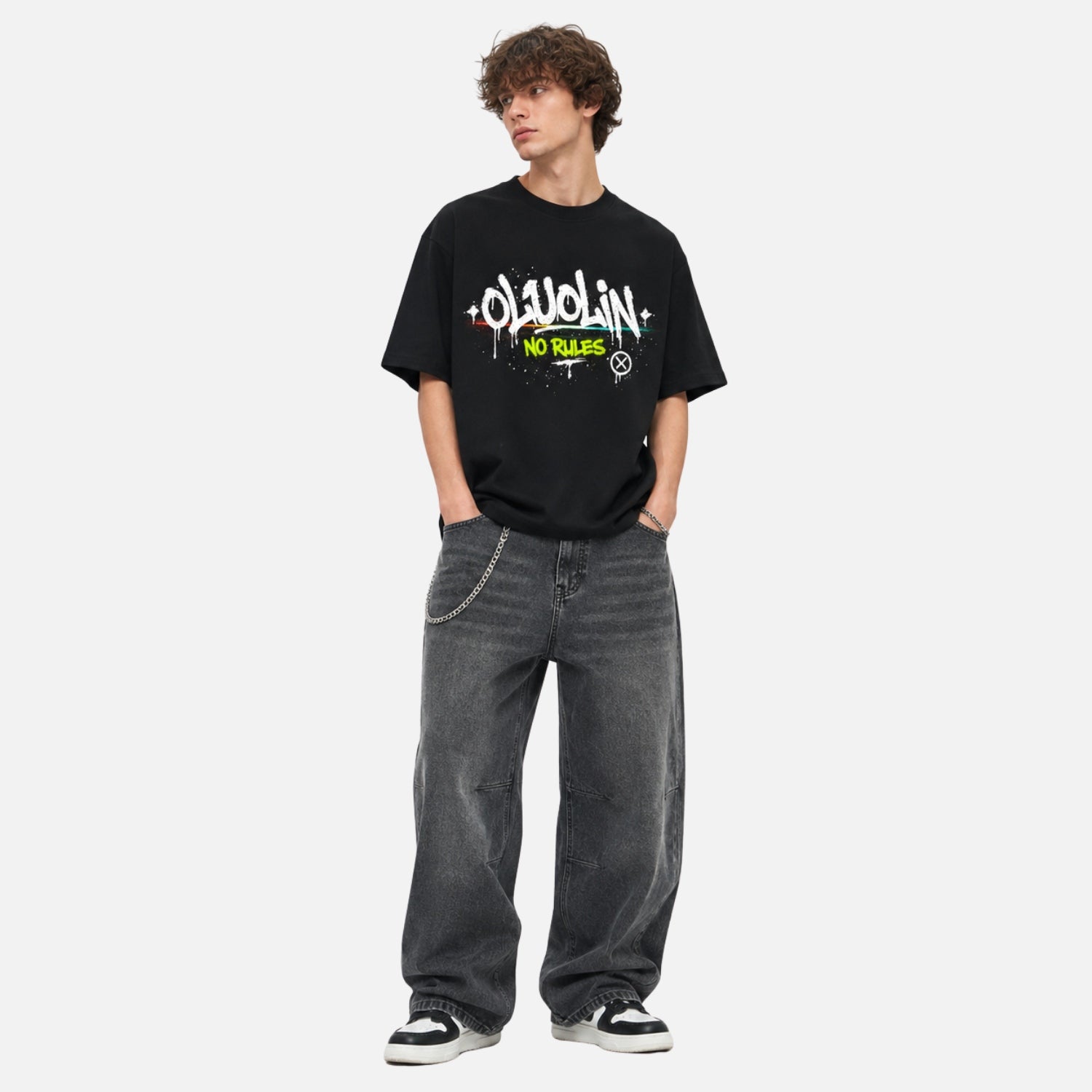 Tee-shirt graphique sans règles
