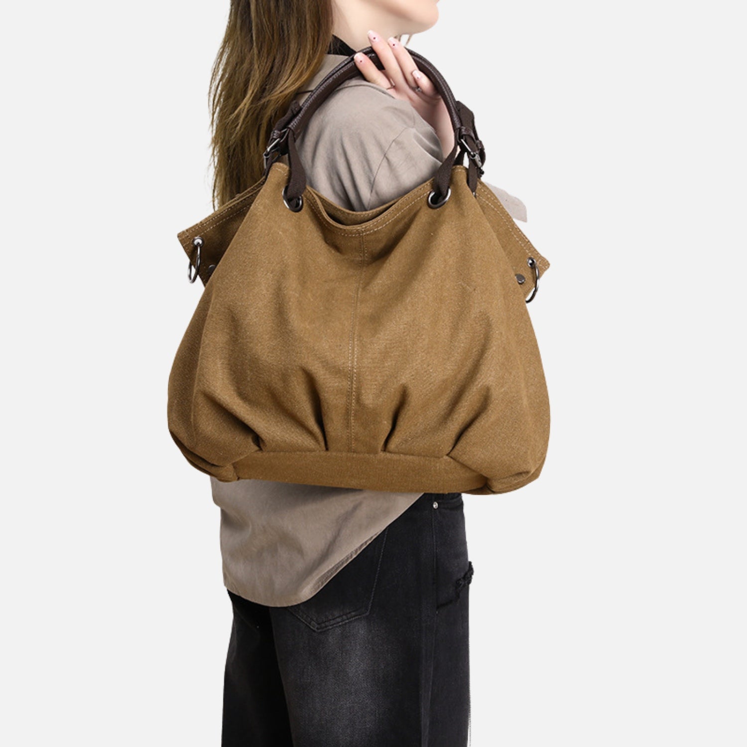 Vintage Canvas Tote Bag