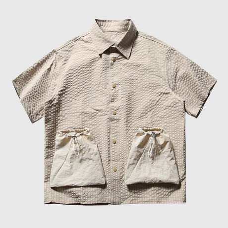 Textured Patch Pocket Shirt