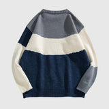 Color Block Striped Sweater