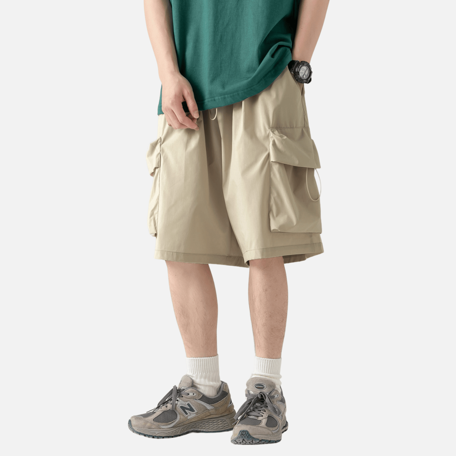 Utility Pocket Cargo Shorts