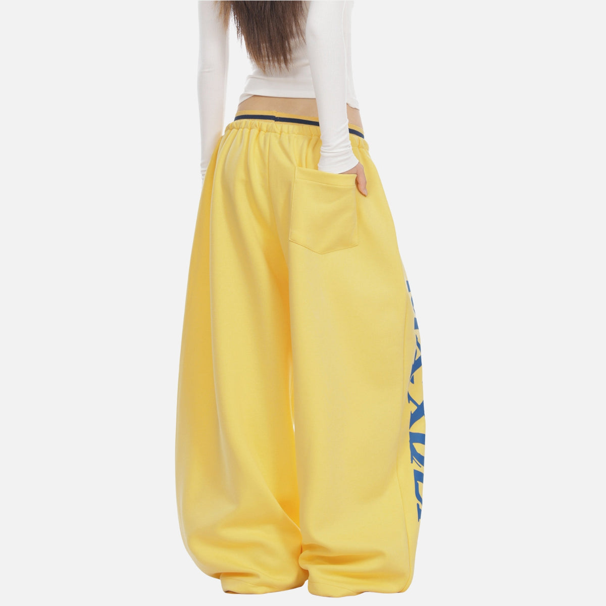 Hip-Hop Star Letter Sweatpants