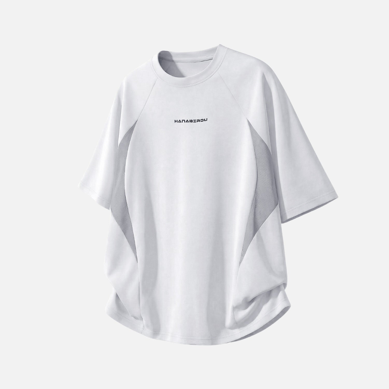 Asymmetric Mesh Panel Tee