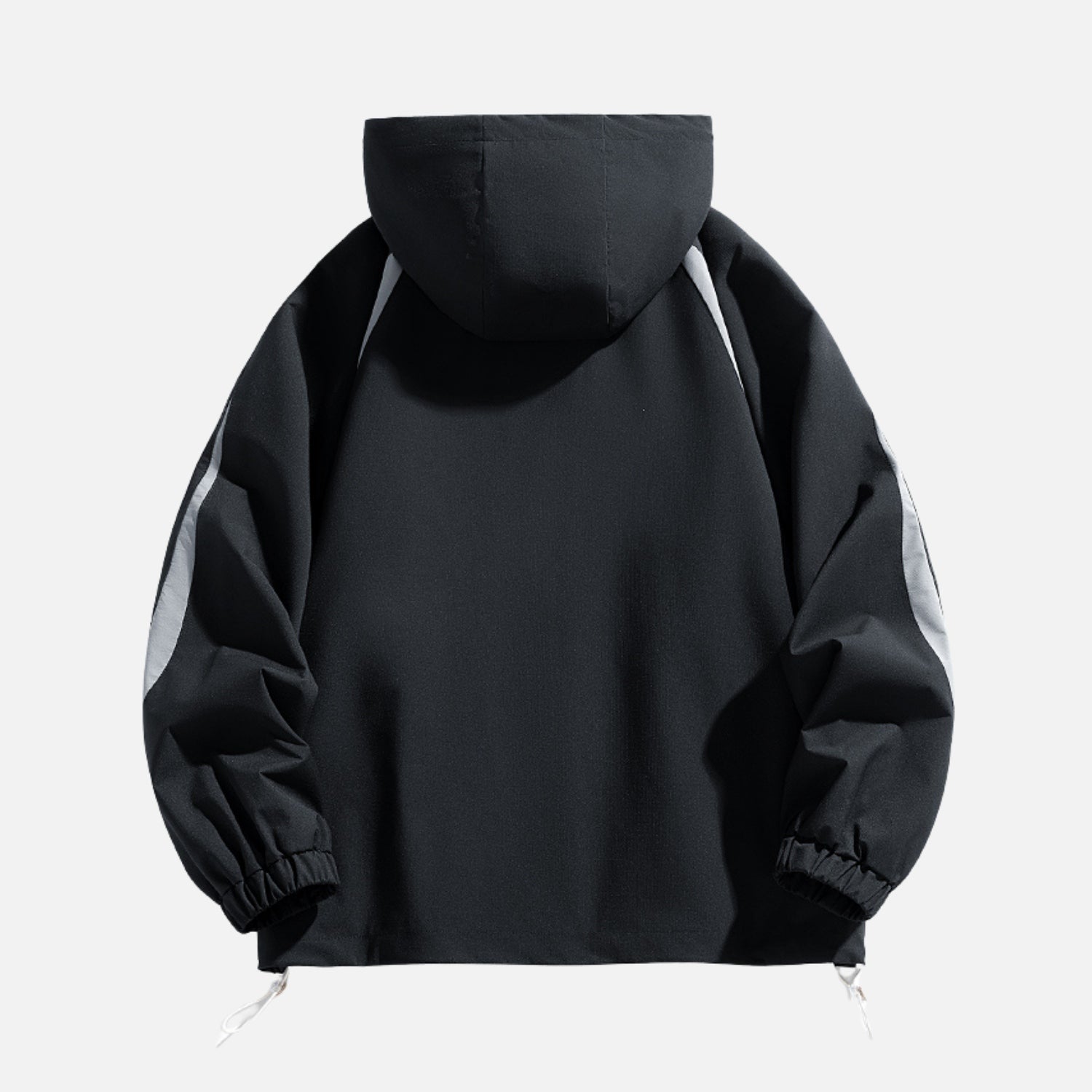 Minimal Wind-Resistant Hooded Jacket