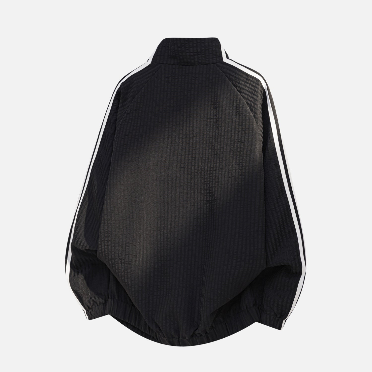 Textured Colorblock Track Jacket
