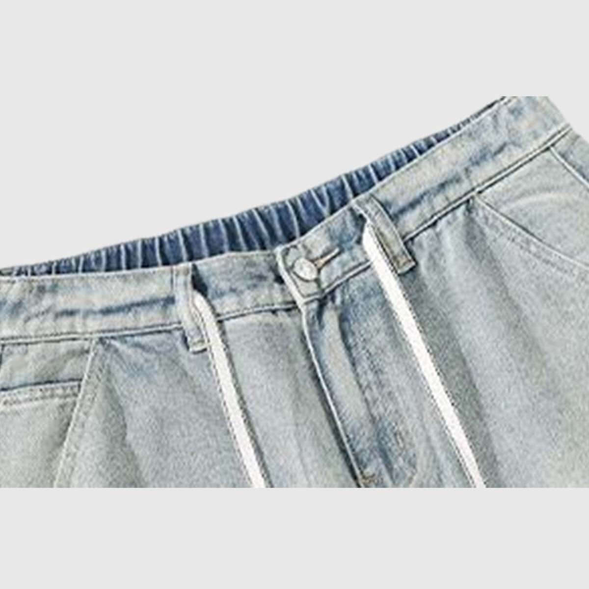 Lässige Cargo-Shorts aus Denim