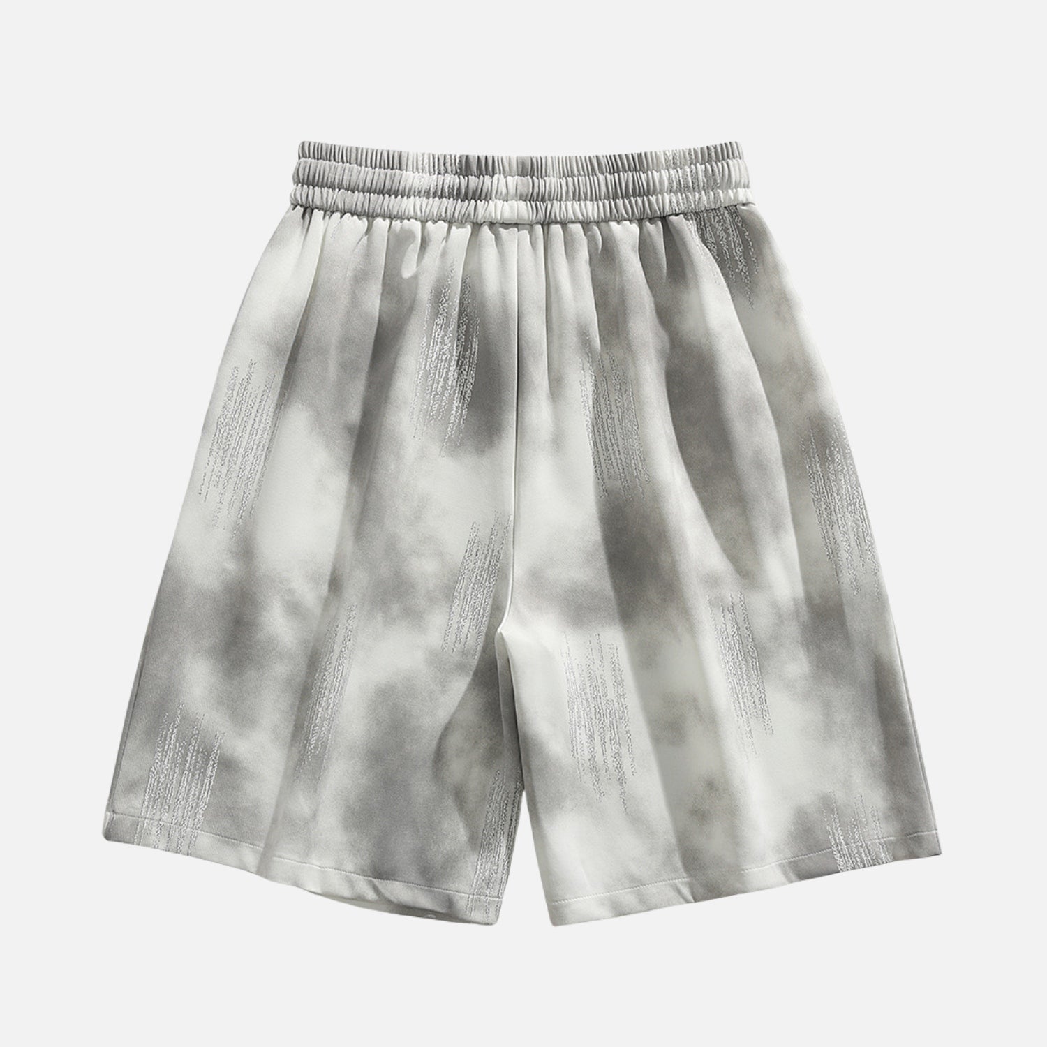 Tie-Dye Washed Casual Shorts
