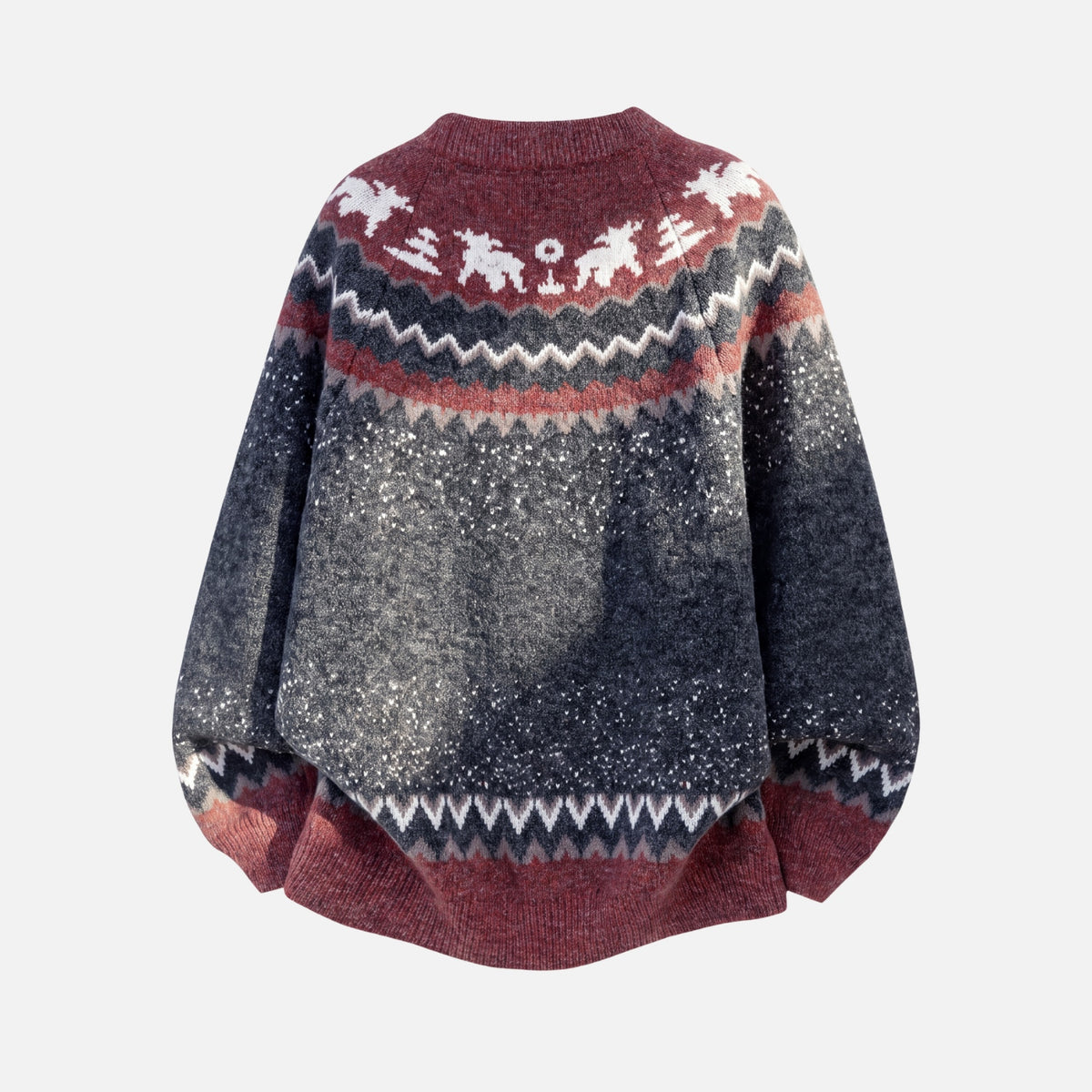 Vintage Fair Isle Jacquard Sweater