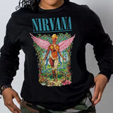 Vintage Angel Printed Sweatshirt