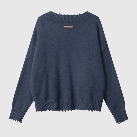 V-Neck Loose Knit Sweater