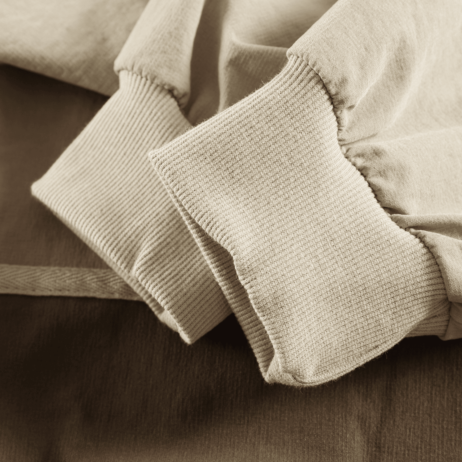 Tricolor Stripe Patchwork Sweatshirt