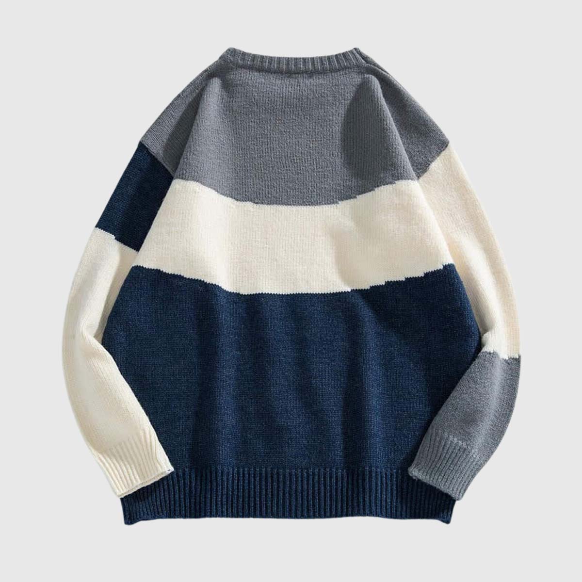 Striped Colorblock Sweater