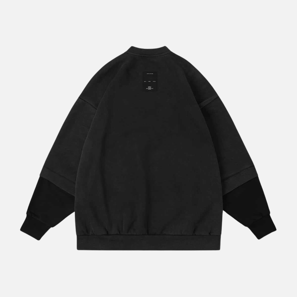 Dual-Layered Crewneck Sweatshirt