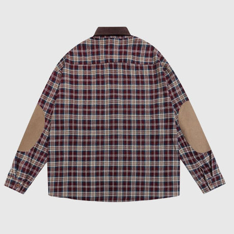 Hip Hop Vintage Plaid Shirt