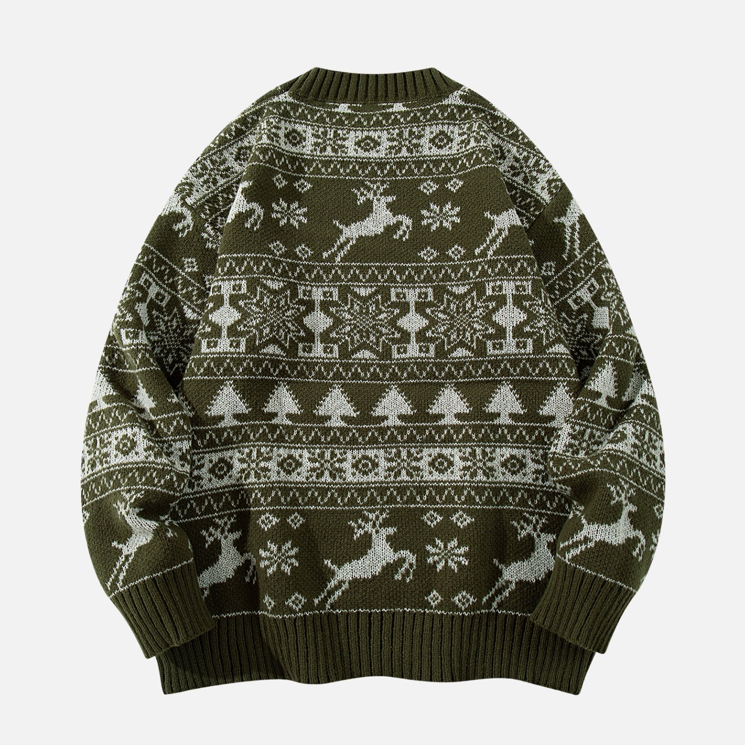 Reindeer Christmas Knit Sweater