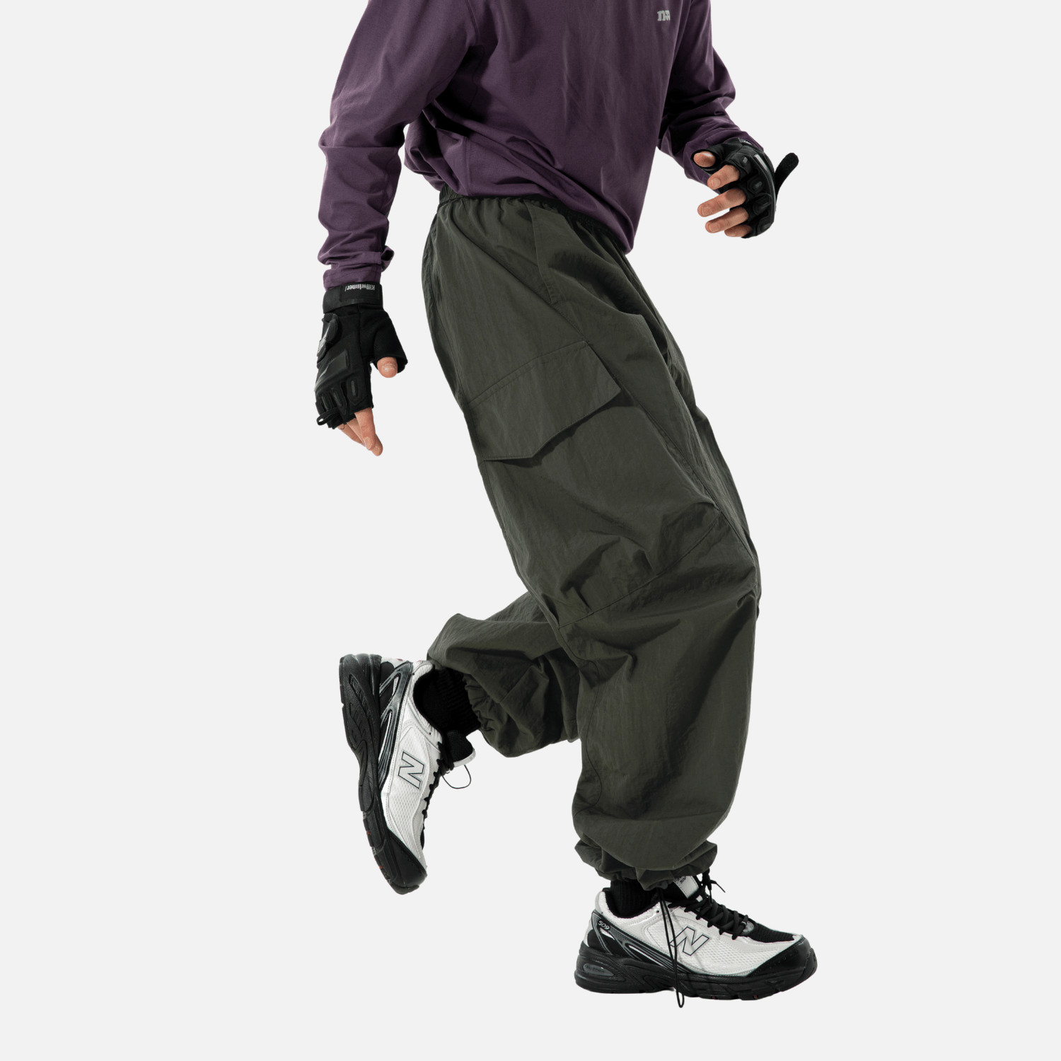 Water-Repellent Paratrooper Pants