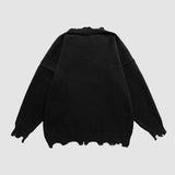 Irregular Hem Knit Sweater