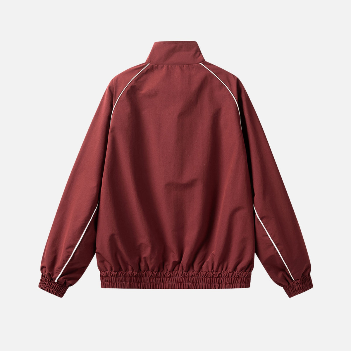 Colorblock Utility Stand Collar Jacket