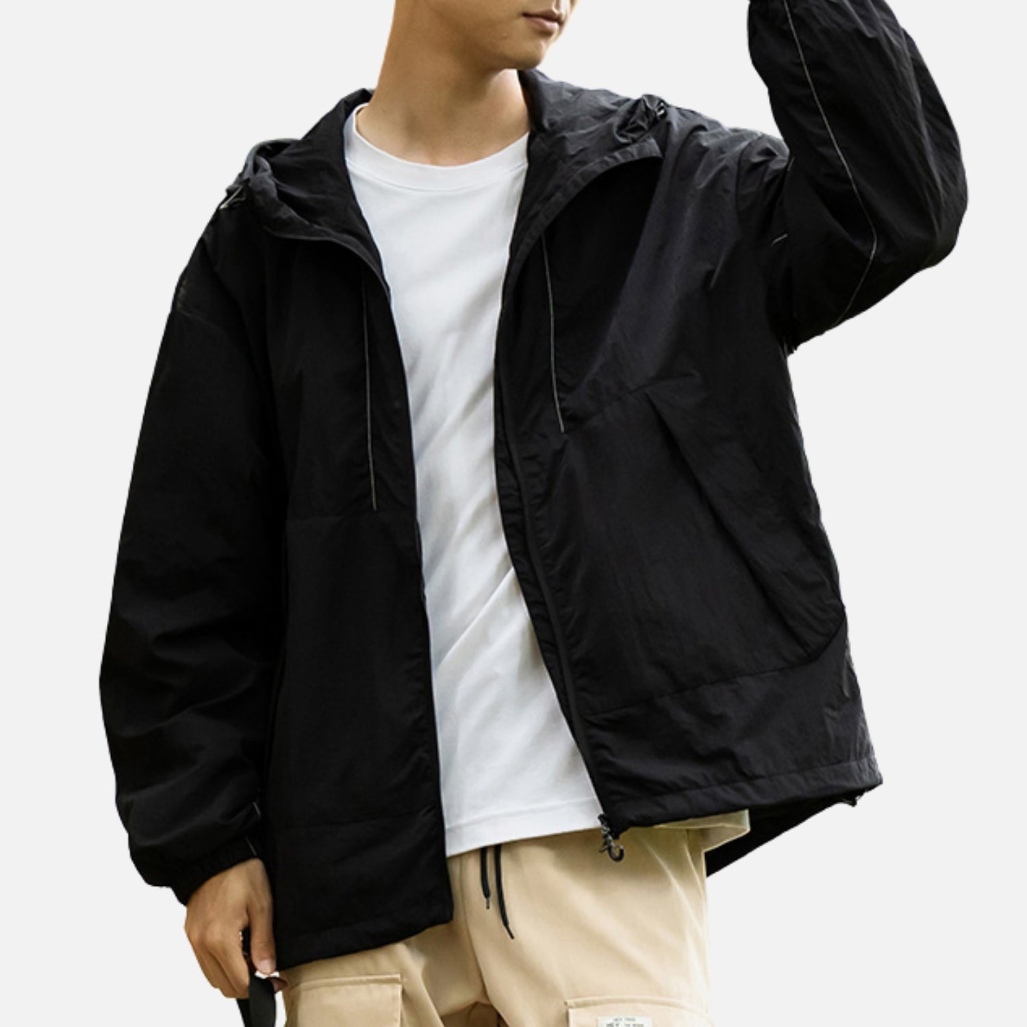 Waterproof Luminous Windbreaker Jacket