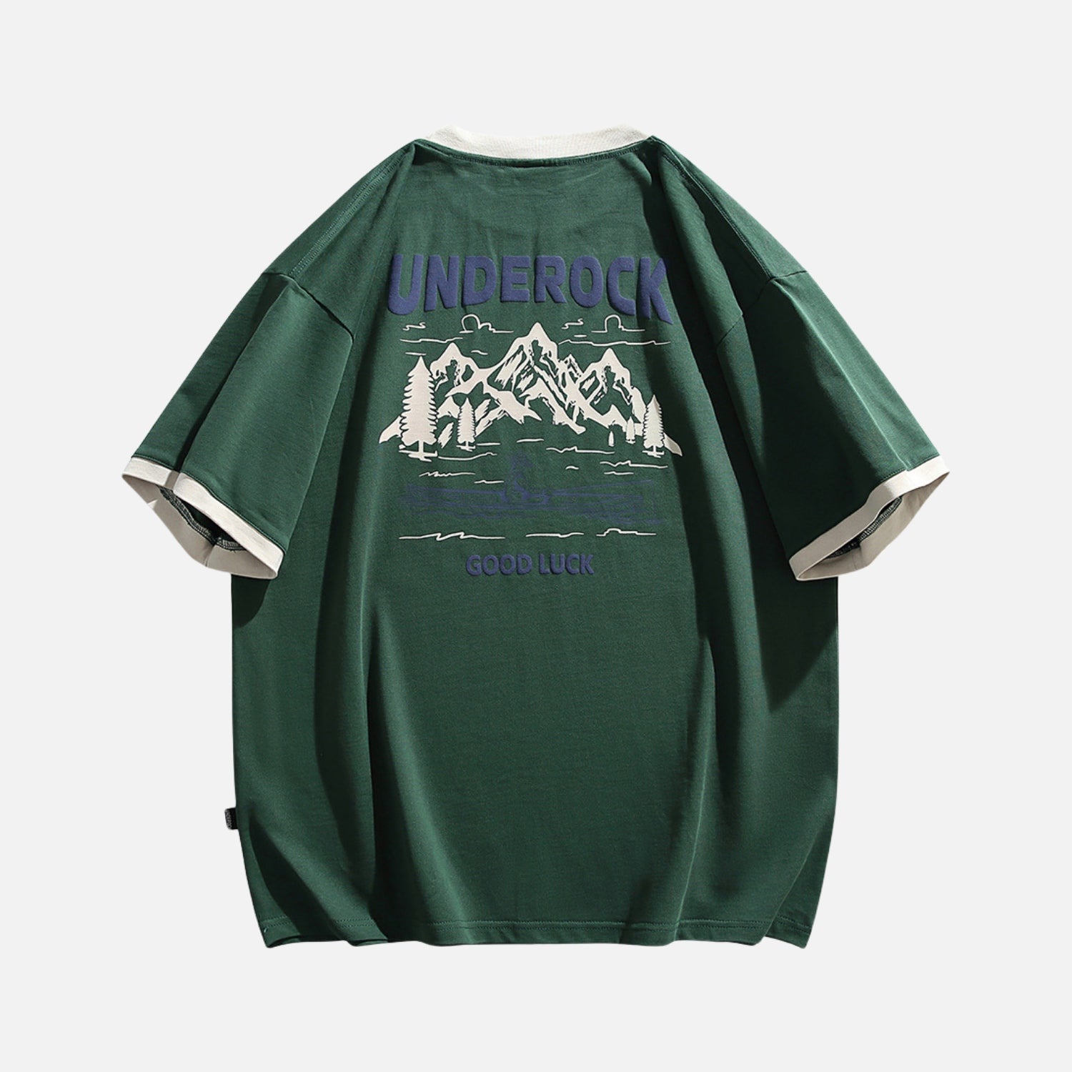 Camiseta de algodón con estampado gráfico