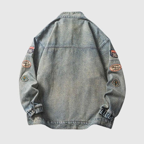 Vintage Embroidered Denim Jacket