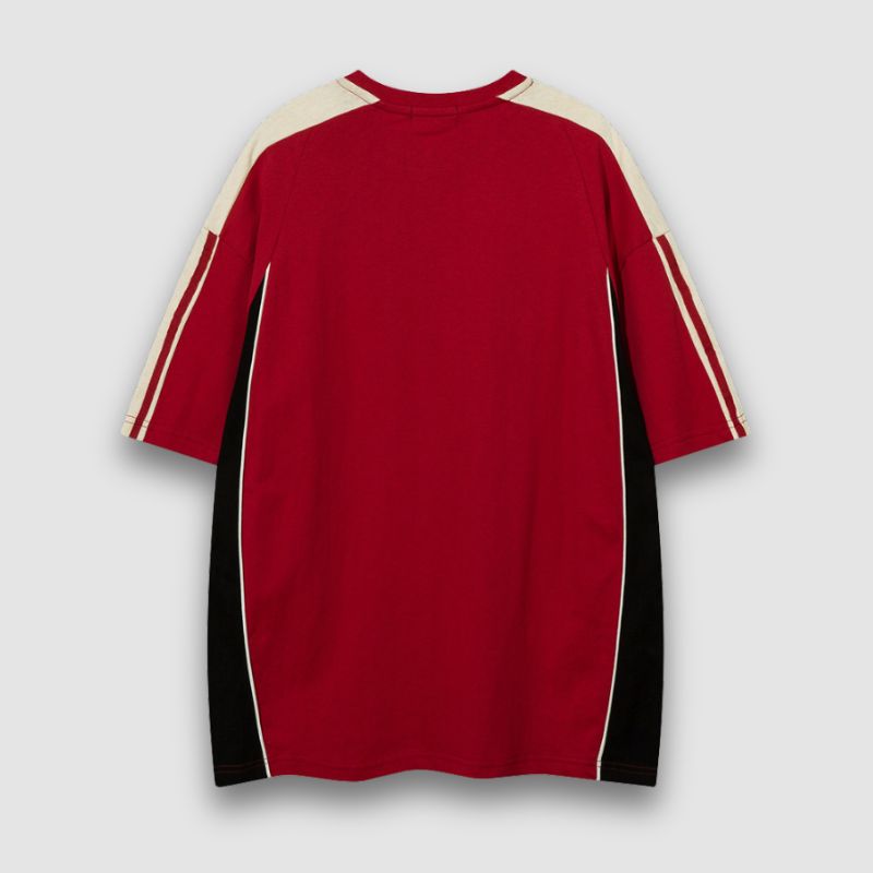 Patchwork Racing Cotton Tee