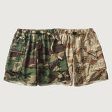 Drawstring Camouflage Shorts