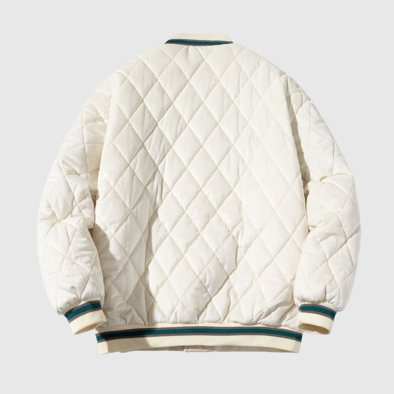 Japanese College Style Loose-Fit Baseball Jacket