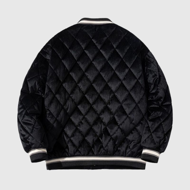 Japanese College Style Loose-Fit Baseball Jacket