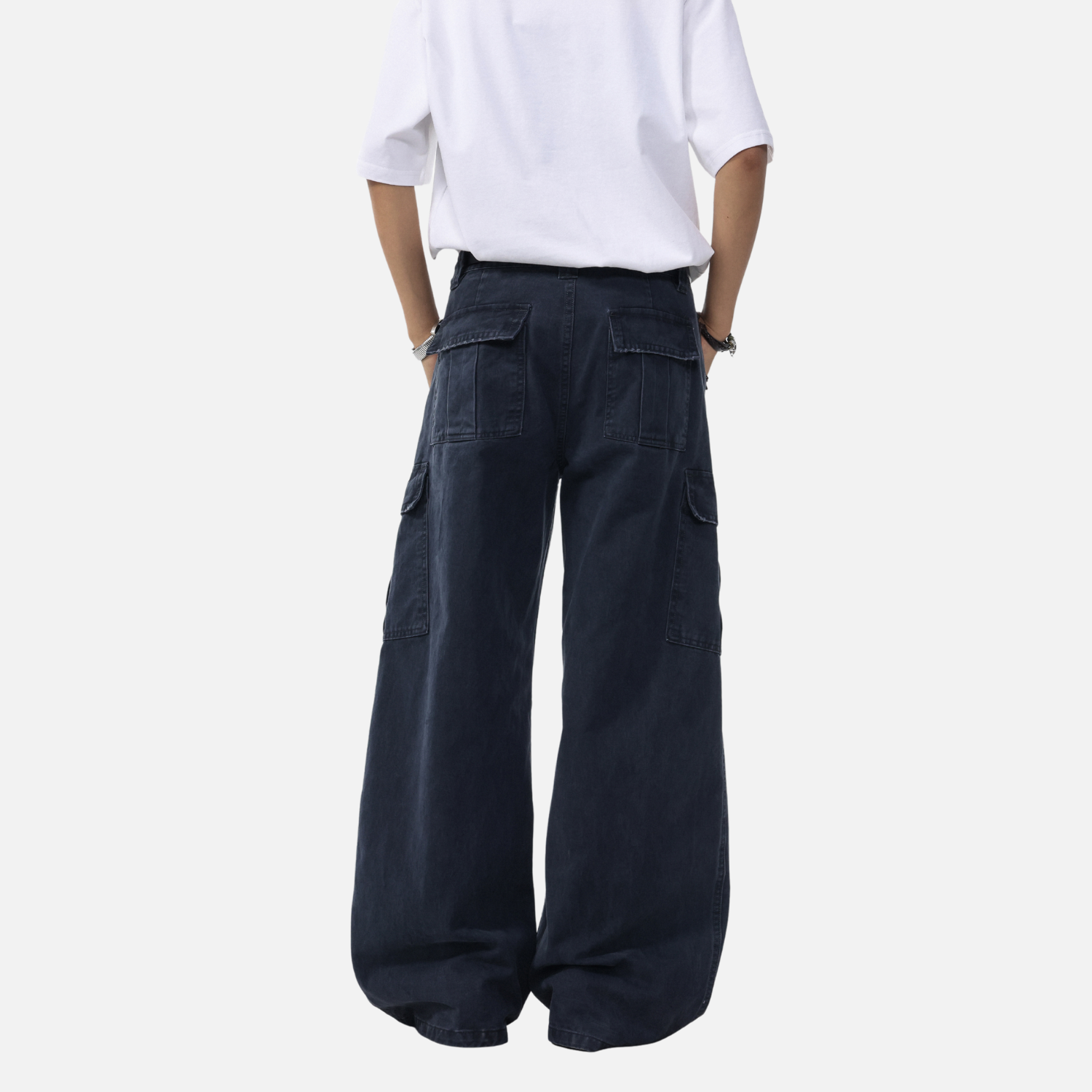 Vintage Slant Baggy Pants