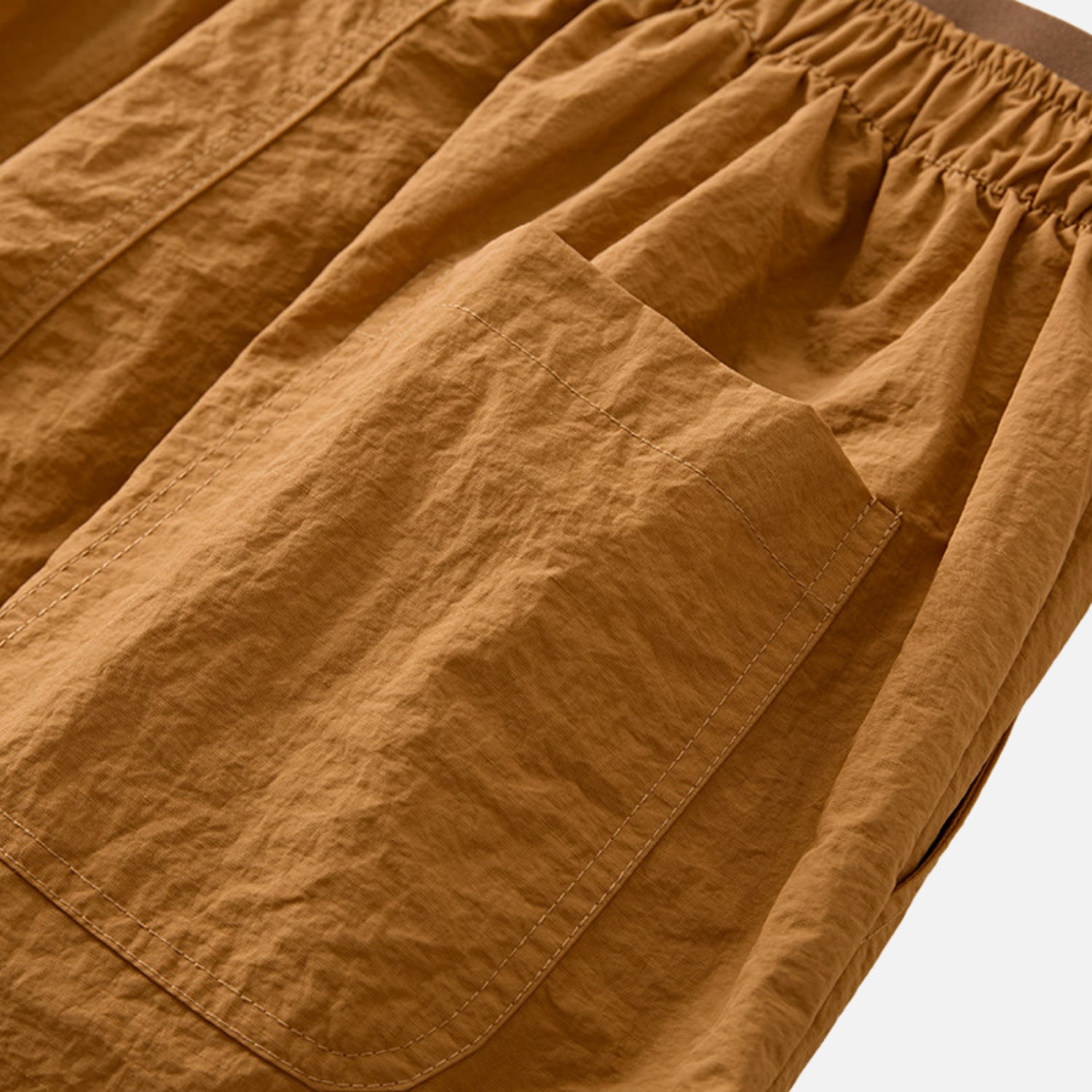 Shorts a blocchi di colore con doppia vita