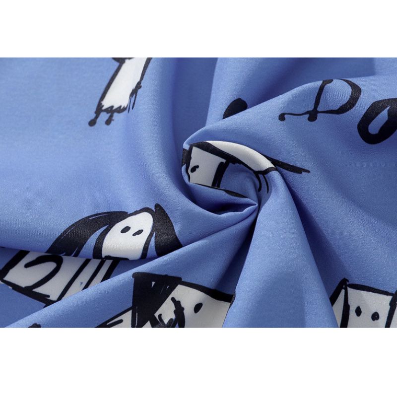 Lustiges Hemd mit Cartoon-Print