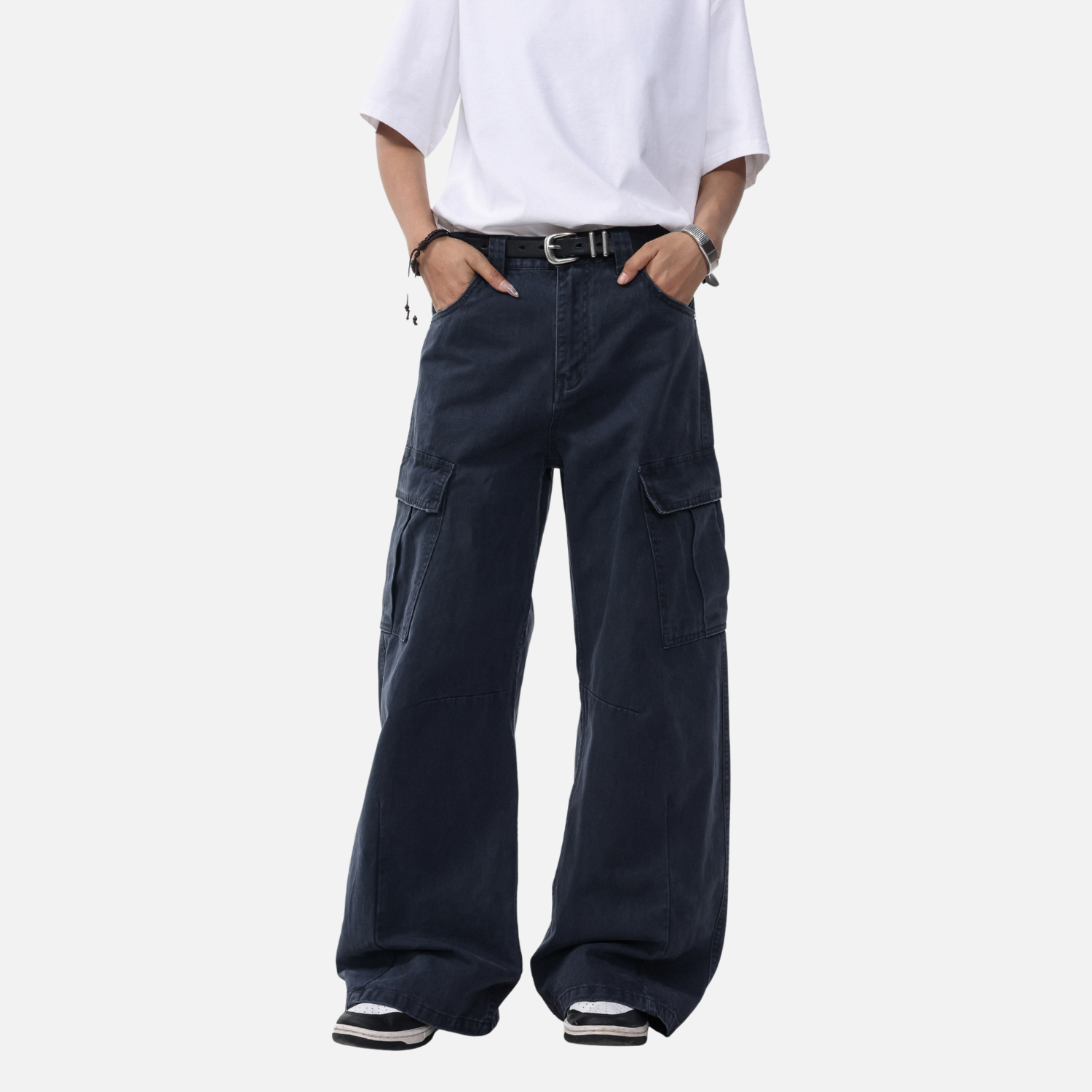 Vintage Slant Baggy Pants