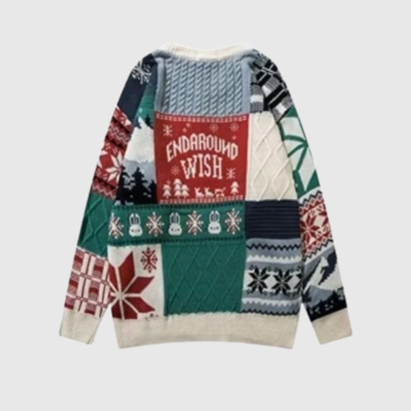 High Street Vintage Loose Christmas Sweater