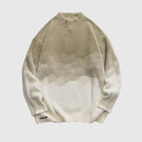 Vintage Ombre Turtleneck Sweater