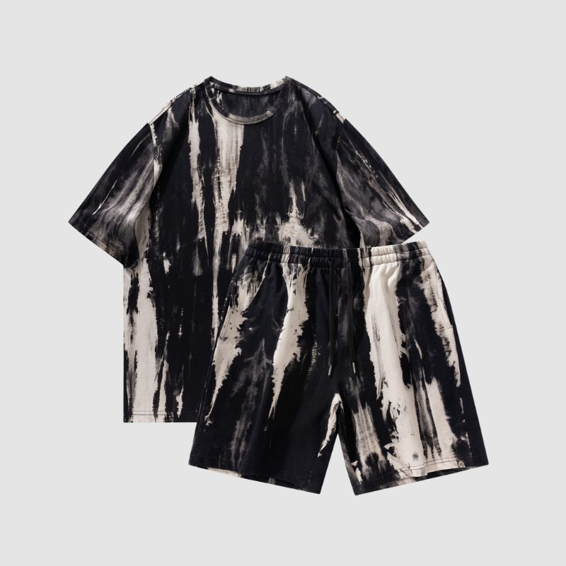 Batik-Sets in Kontrastfarben