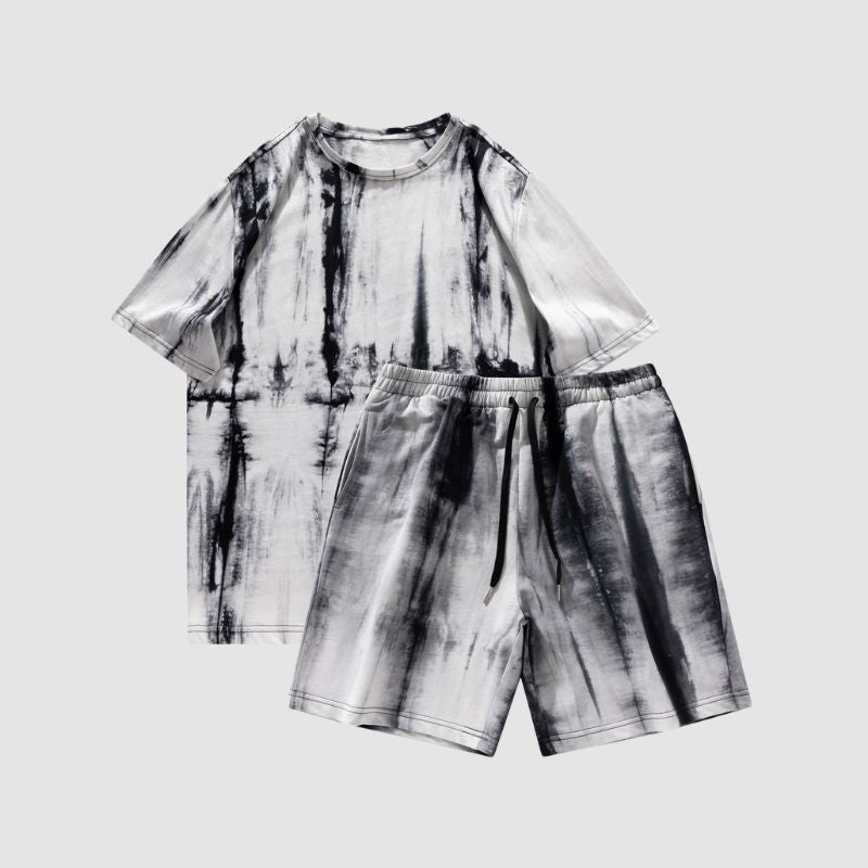 Batik-Sets in Kontrastfarben