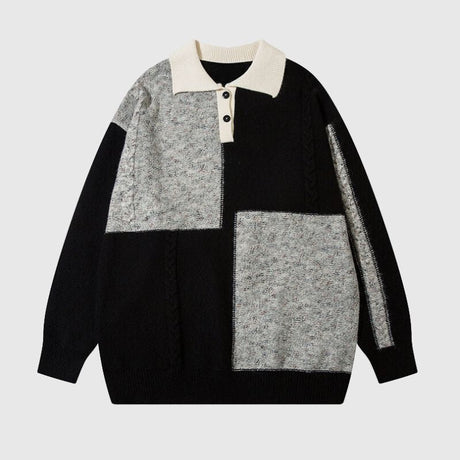 Sporadic Checkered Vintage Sweater