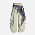 Vintage Paratrooper Wide-Leg Pants