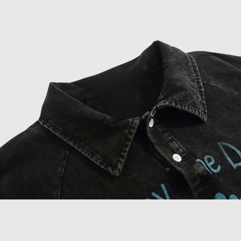 Washed Flower Cotton Tee