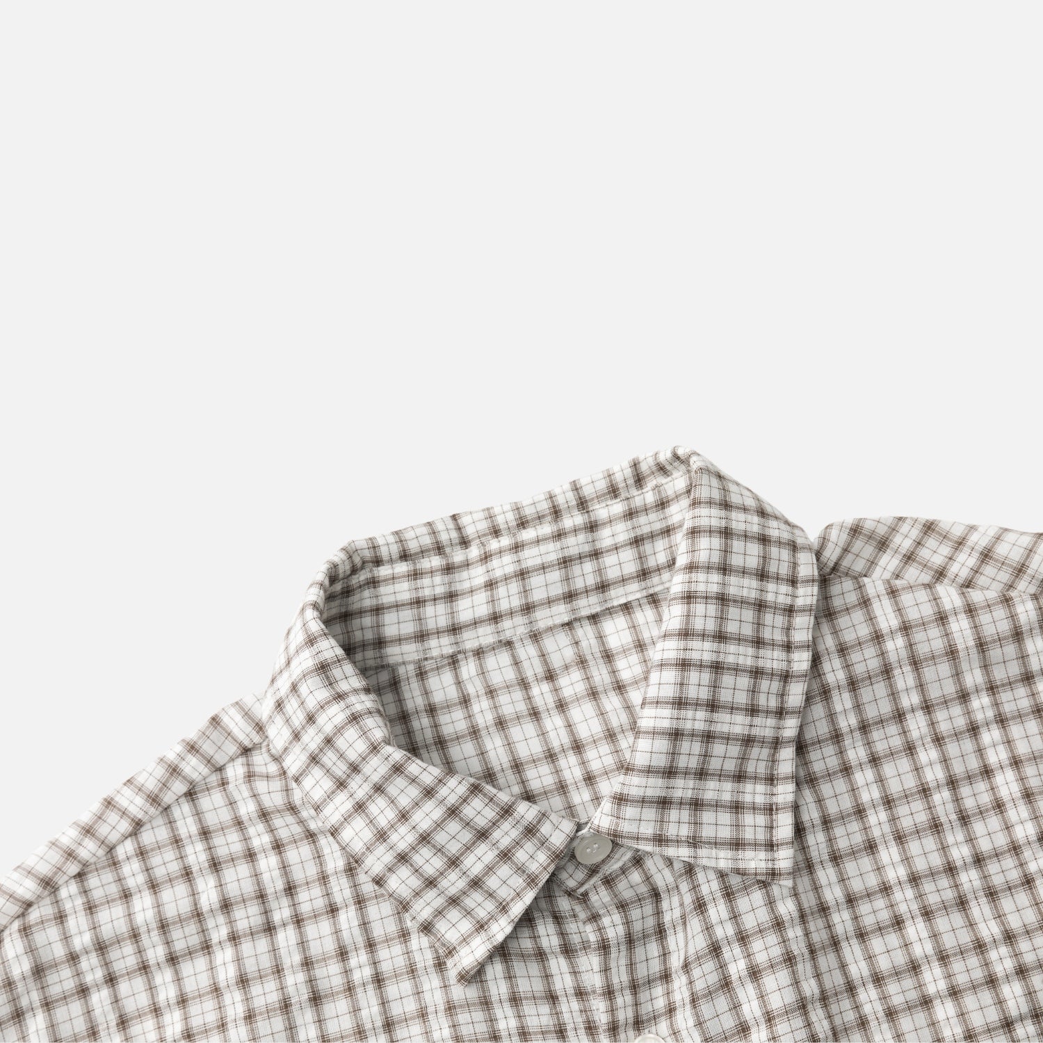 Colorblock Plaid Shirt