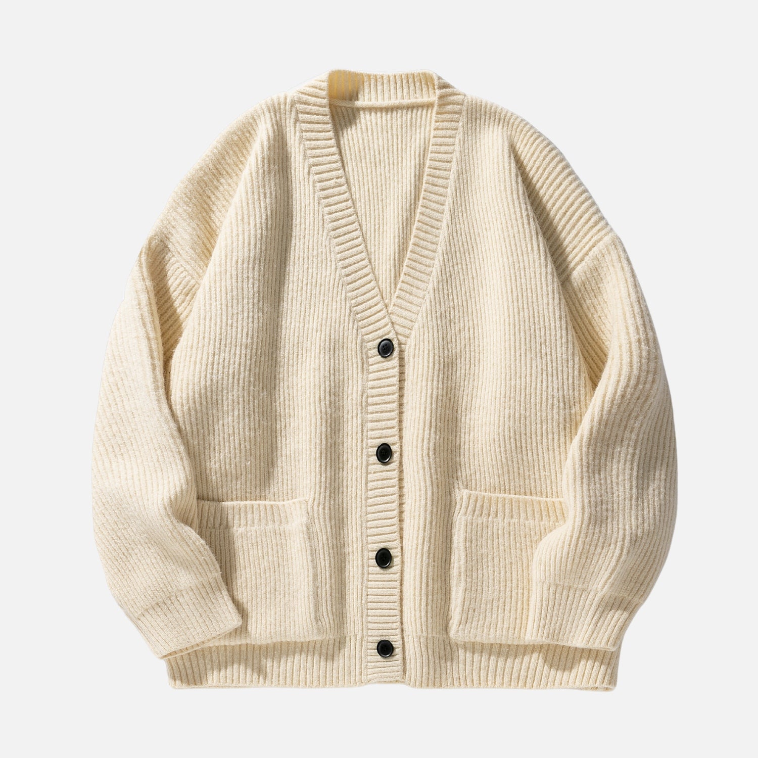 Chunky Textured Knit Cardigan