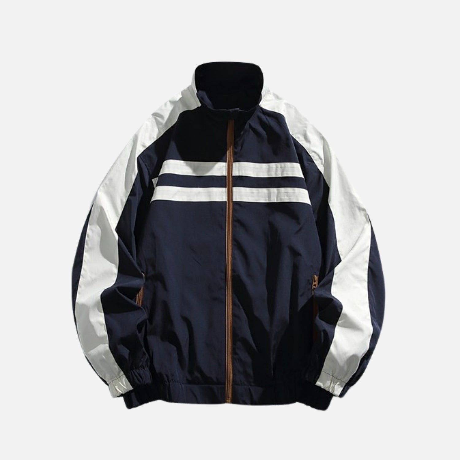 Vintage Varsity Colorblock Trainingsjacke