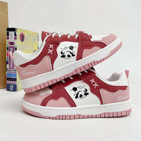 Panda Pop Art Sneakers