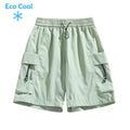 Ice Silk Drawstring Shorts