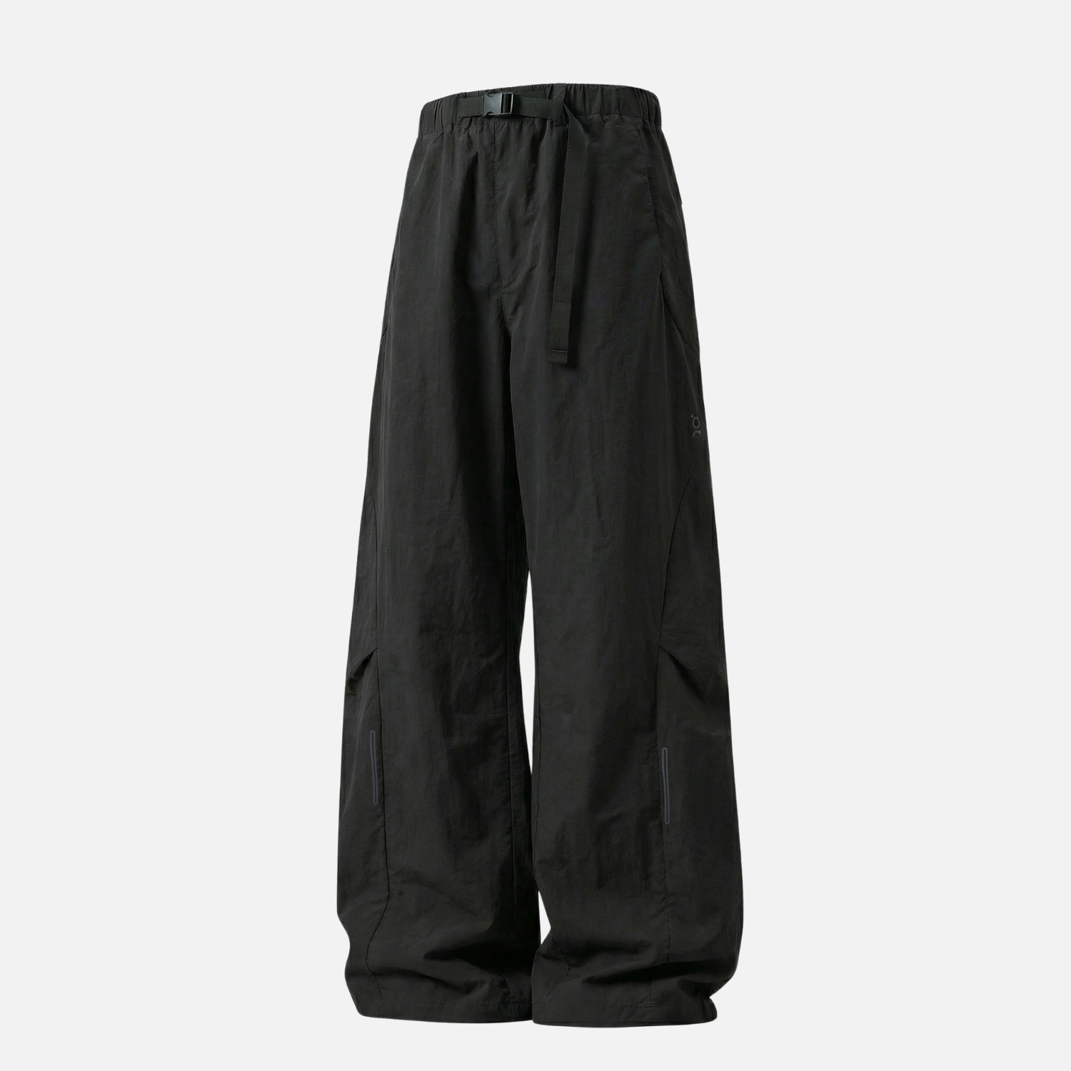 Segmented Adjustable Belt Cargo Pants