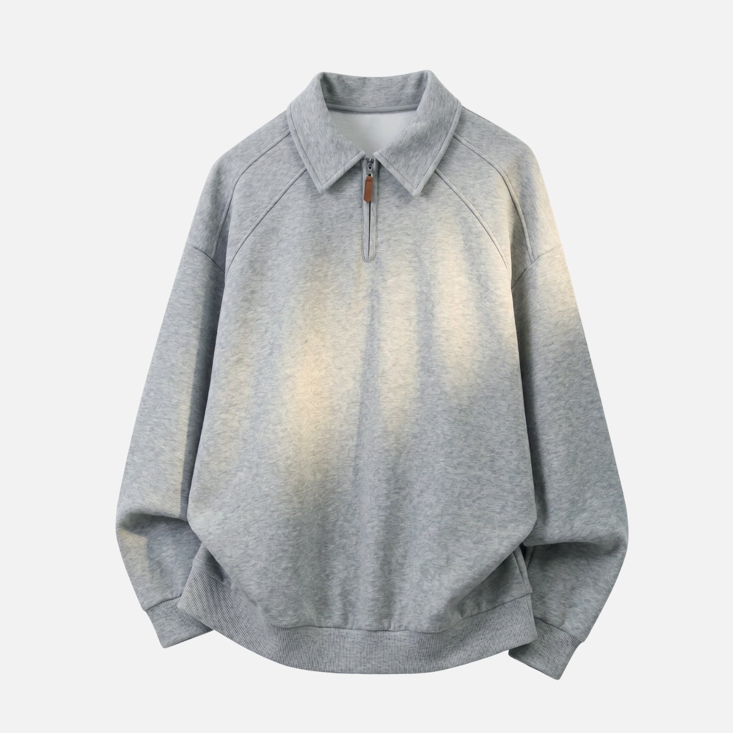 Vintage Half-Zip Polo Sweatshirt