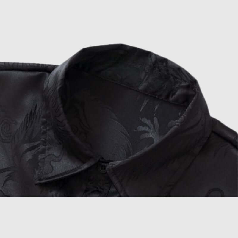 Drachen-Jacquardhemden