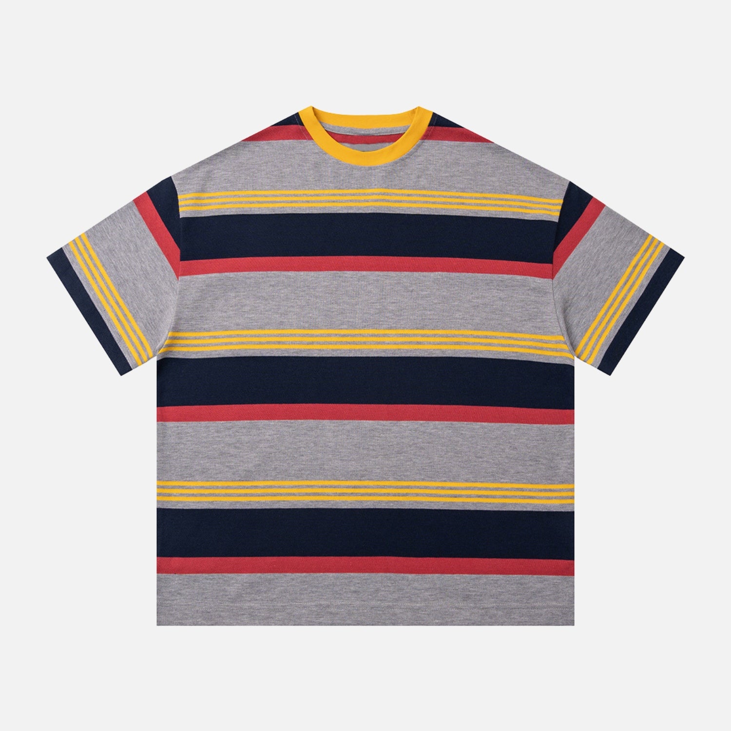 Heavyweight Striped Cotton Tee